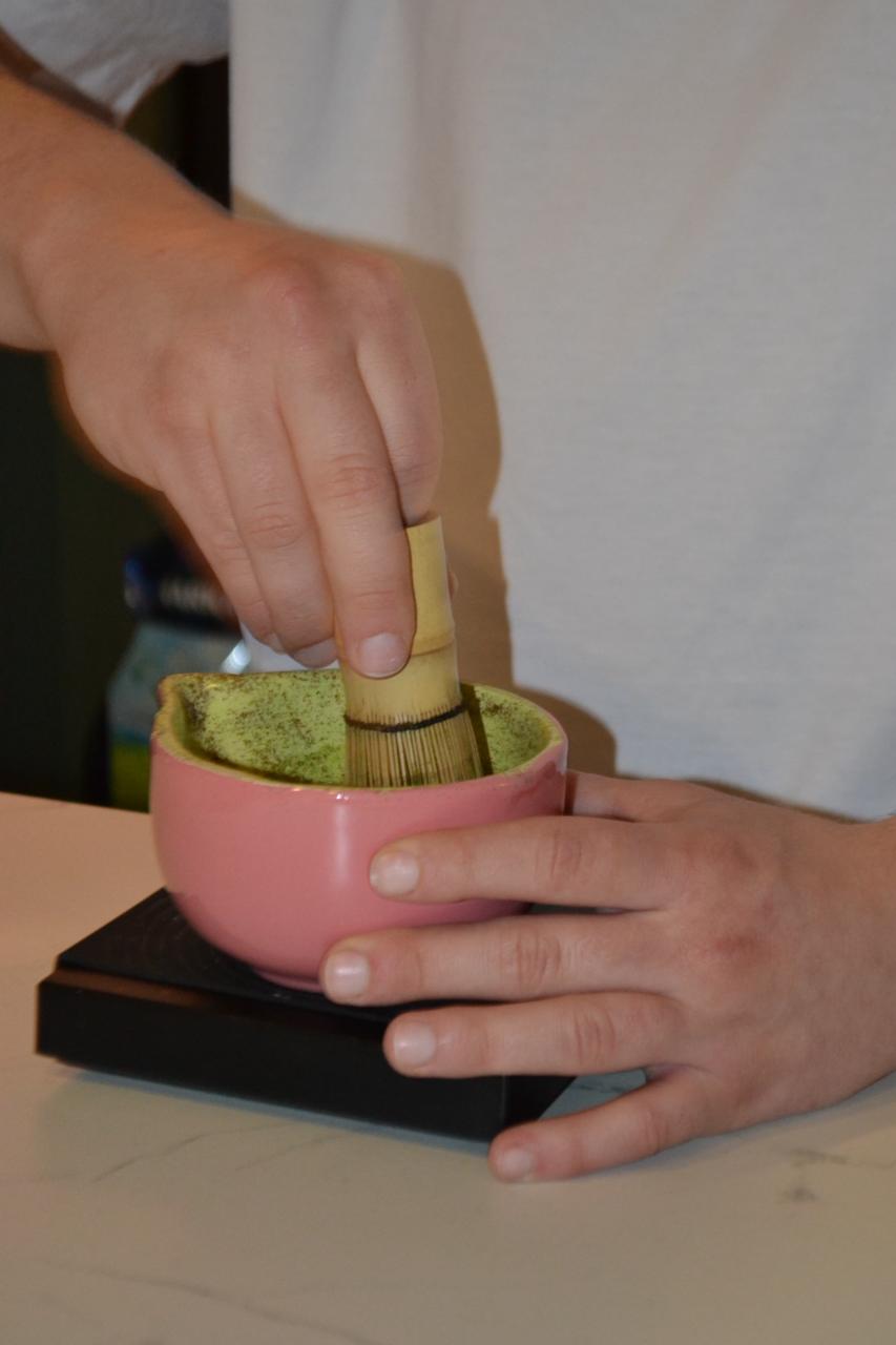 Chase matcha preparation